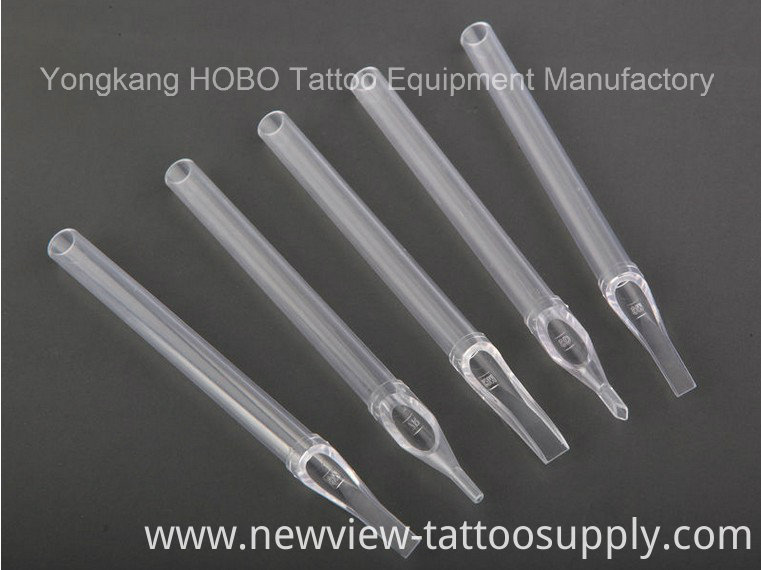 Hot Sale Plastic Disposable Tattoo Needle Tips for Single Use